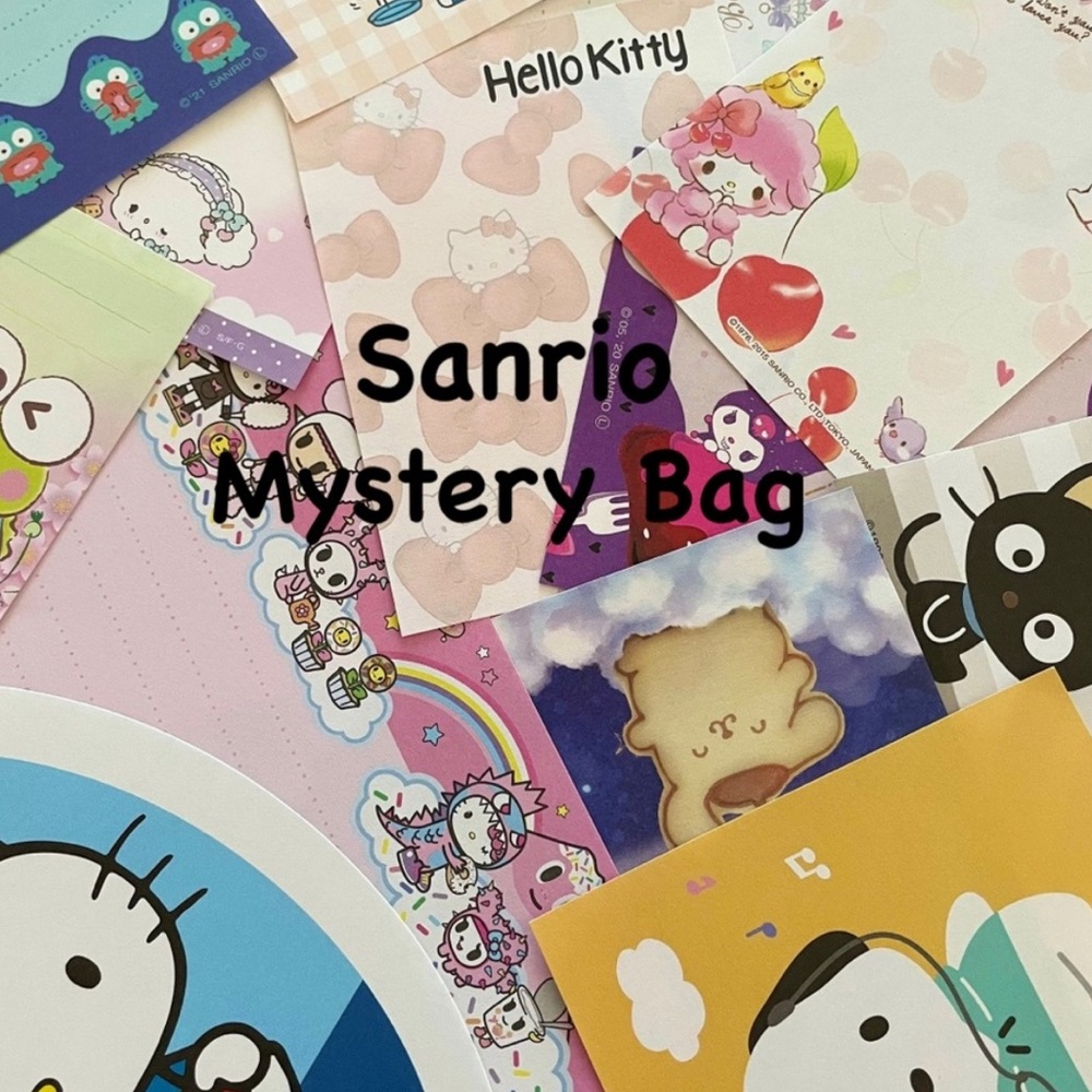 Sanrio stationery mystery bag